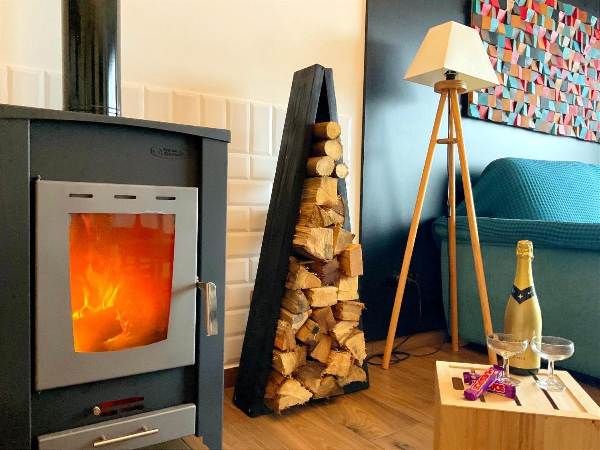 Casa Nueva De Vigo Rural Mos Con Jacuzzi Y Chimenea Para Escapada Romantica Bagian luar foto